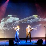 linzi stoppard electric violinist live projections