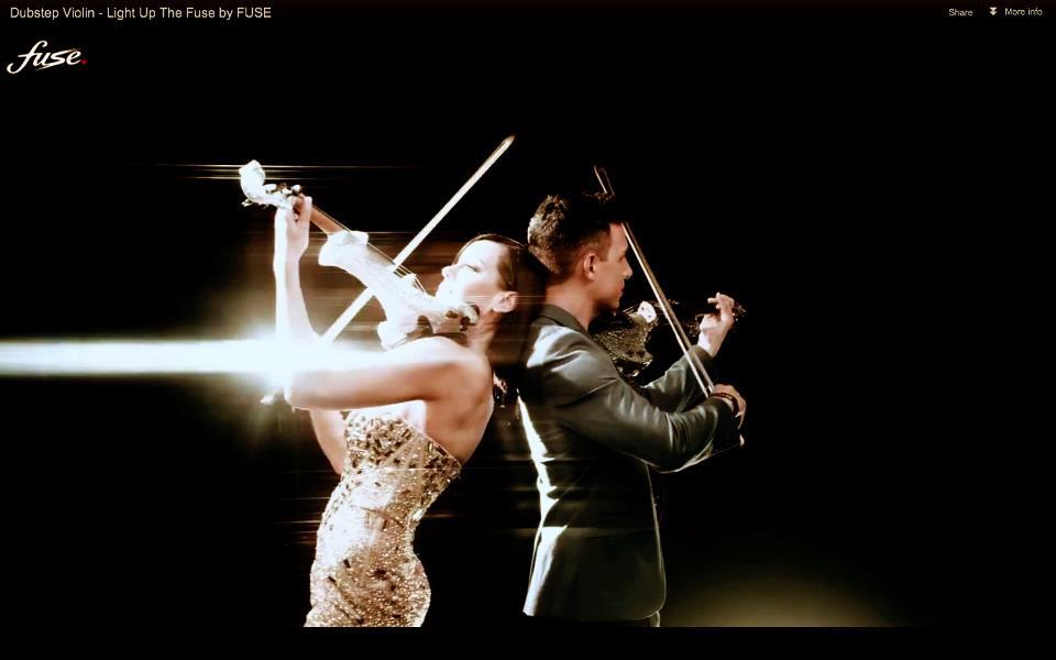 Linzi Stoppard and Fuse violinists New screen images Linzi Stoppard and Fuse violinists New screen images