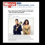 linzi stoppard gold plated violins fuse electric violinists daily mirror
