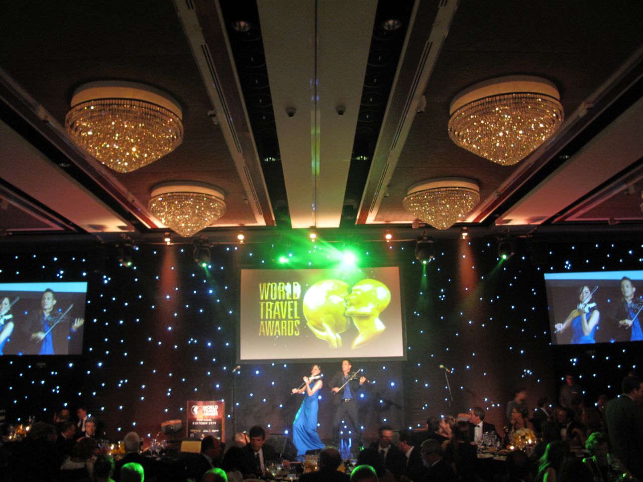 The FUSE Electric Violinists Linzi Stoppard And Ben Lee Headline at World Travel Awards The FUSE Electric Violinists Linzi Stoppard And Ben Lee Headline at World Travel Awards